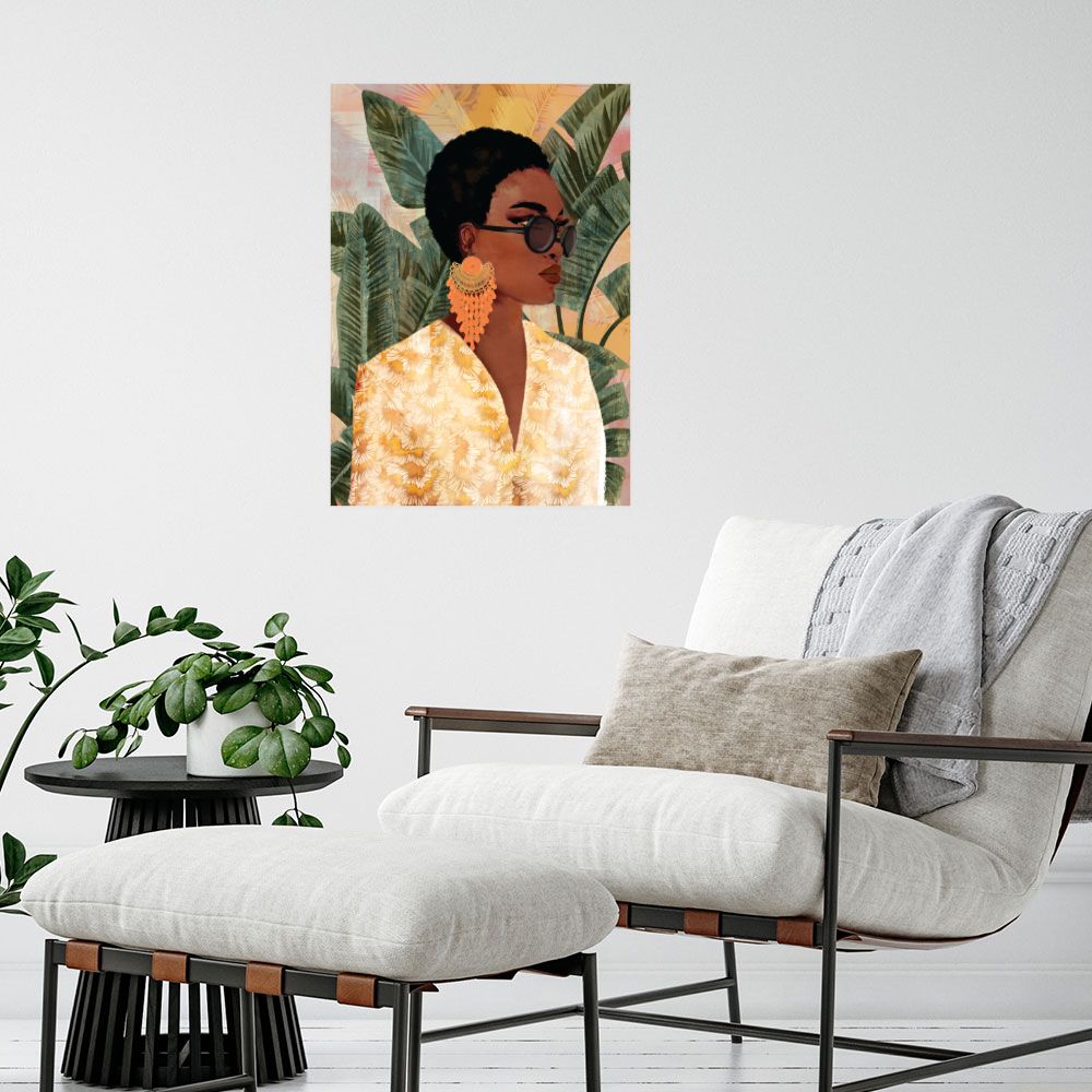 Affiche Élégance tropicale