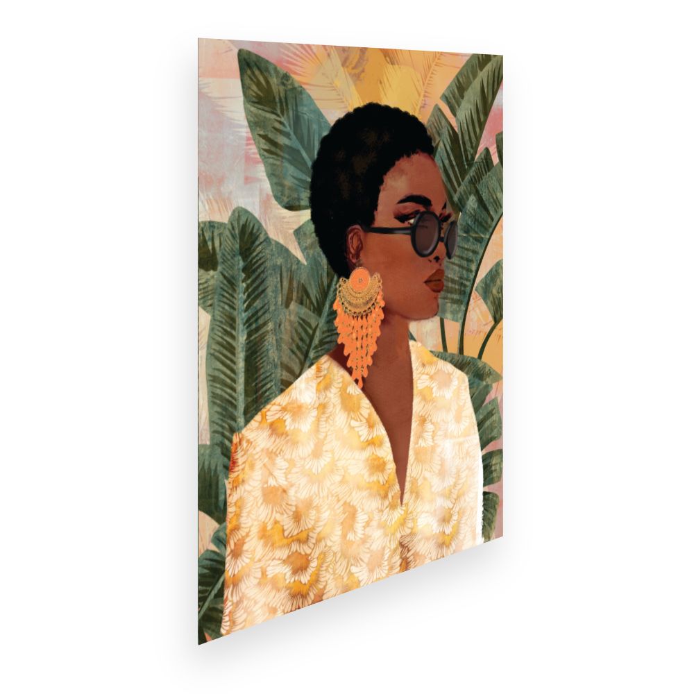 Affiche Élégance tropicale