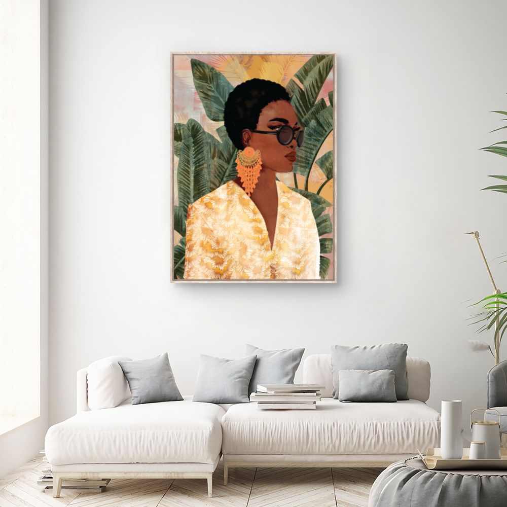 Tableau Élégance tropicale