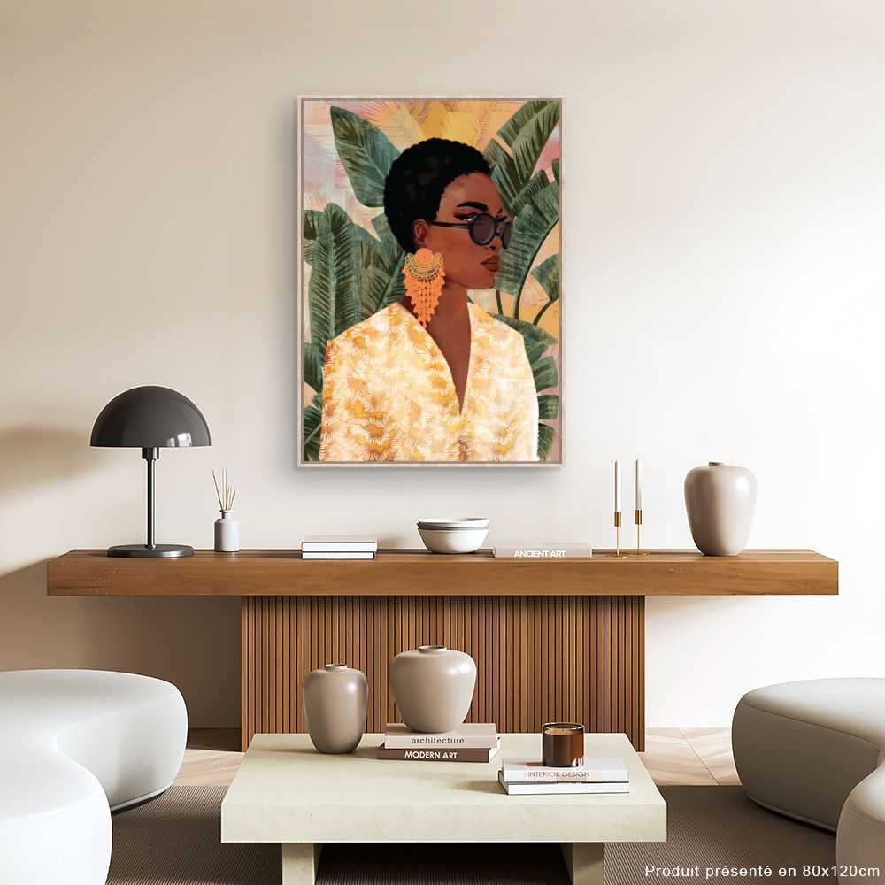 Tableau Élégance tropicale