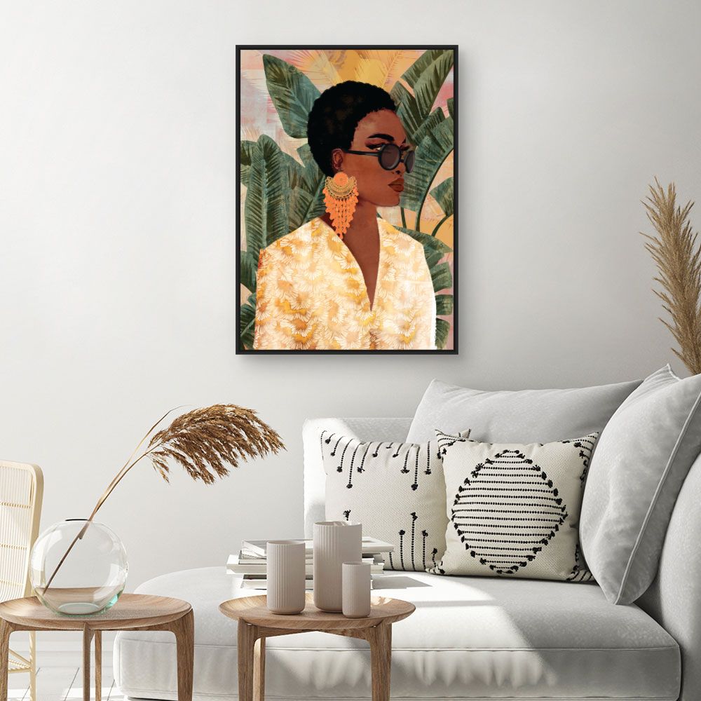 Tableau Élégance tropicale