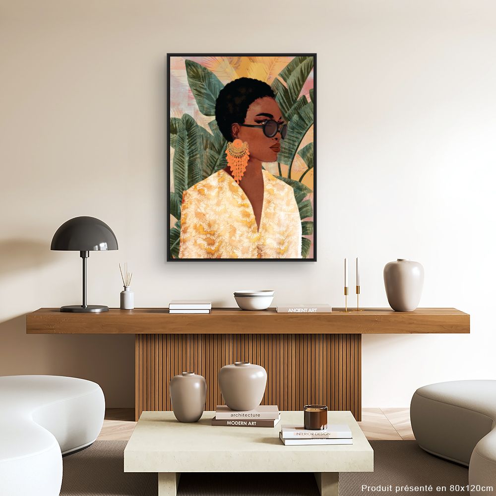 Tableau Élégance tropicale