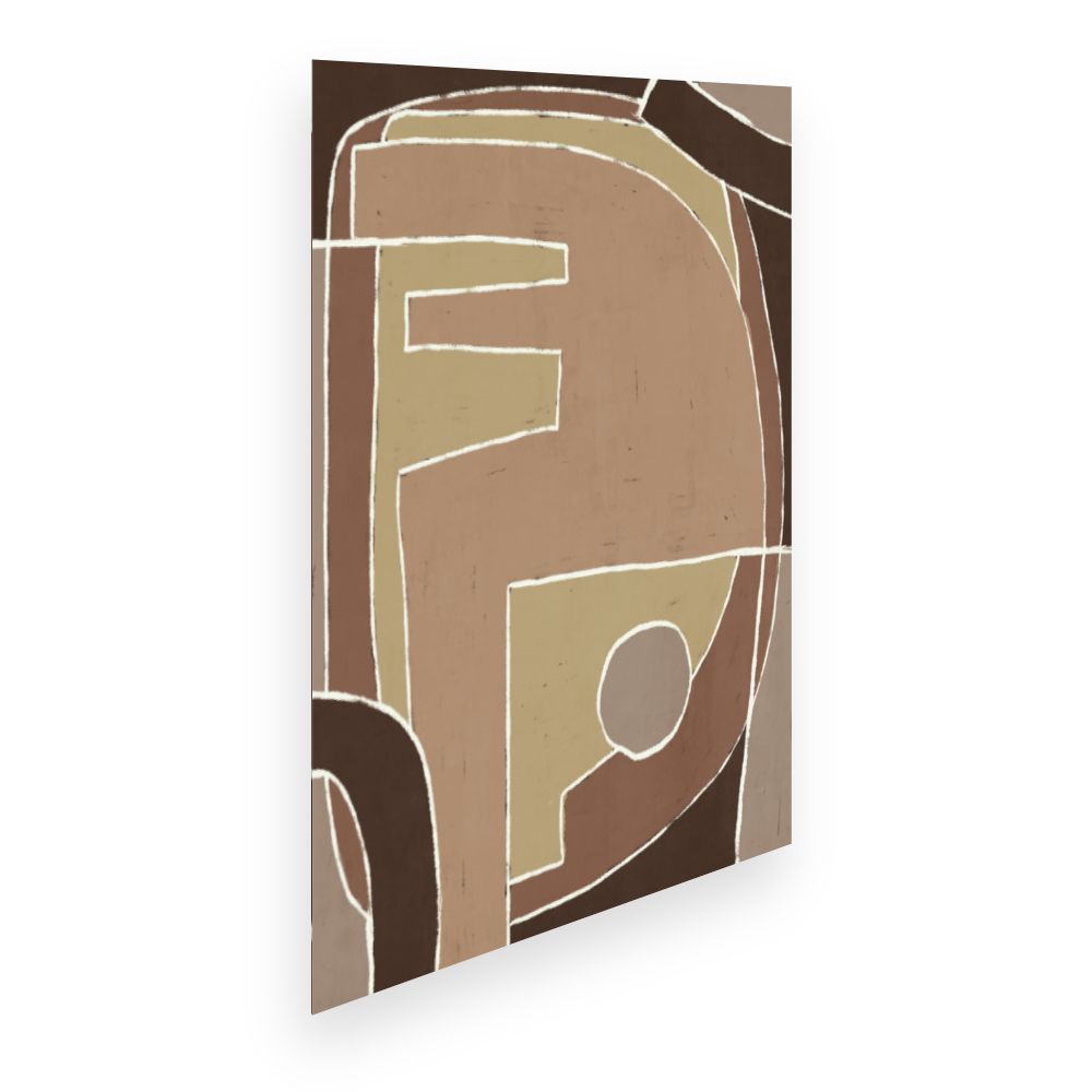 Affiche Formes abstraites élégantes