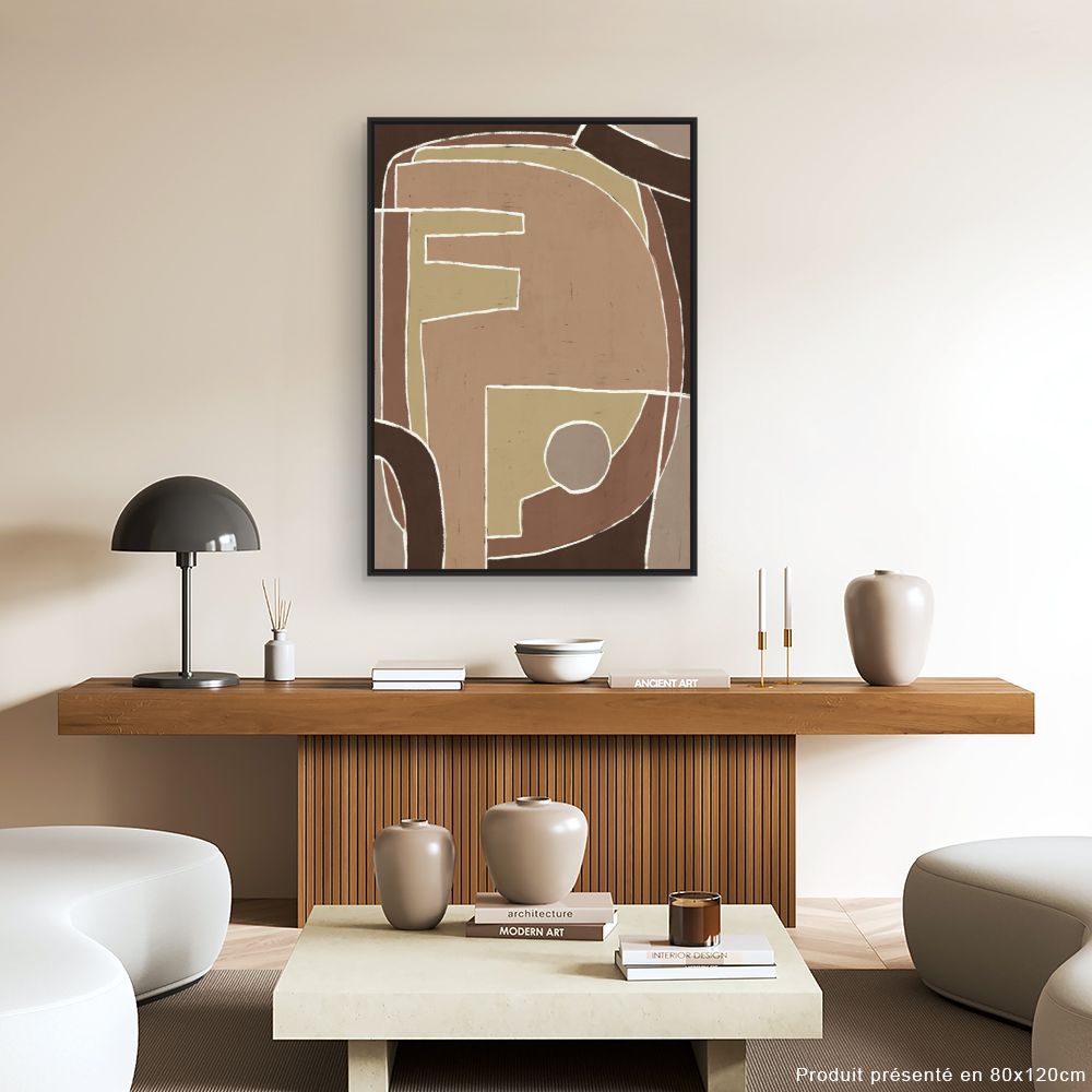 Tableau Formes abstraites modernes