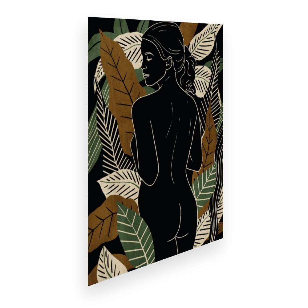 Affiche Élégance feuillue