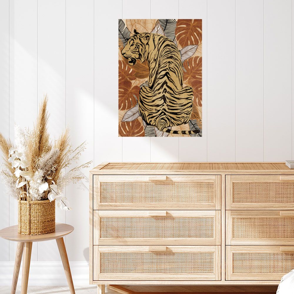 Affiche Tigre majestueux