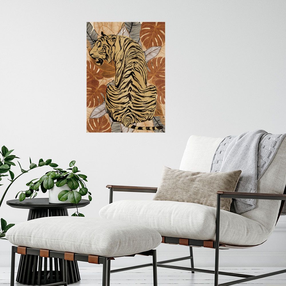 Affiche Tigre majestueux