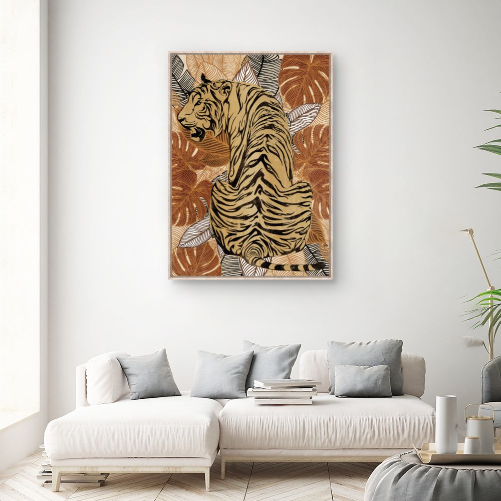 Tableau Tigre majestueux