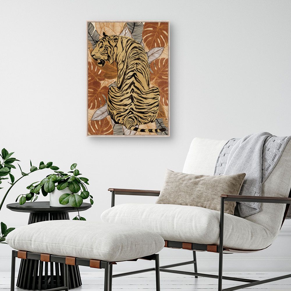 Tableau Tigre majestueux
