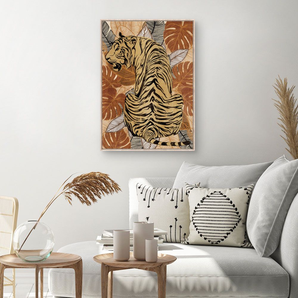 Tableau Tigre majestueux