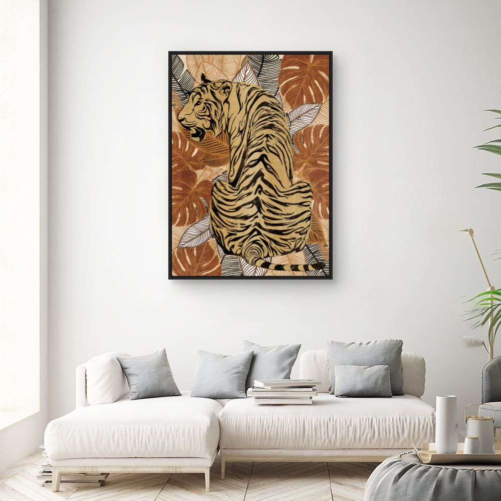 Tableau Tigre majestueux