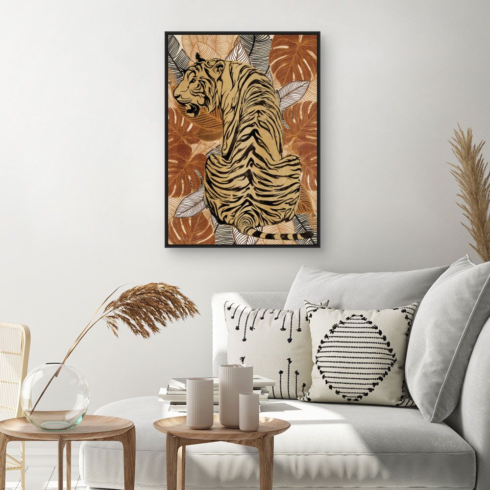 Tableau Tigre majestueux