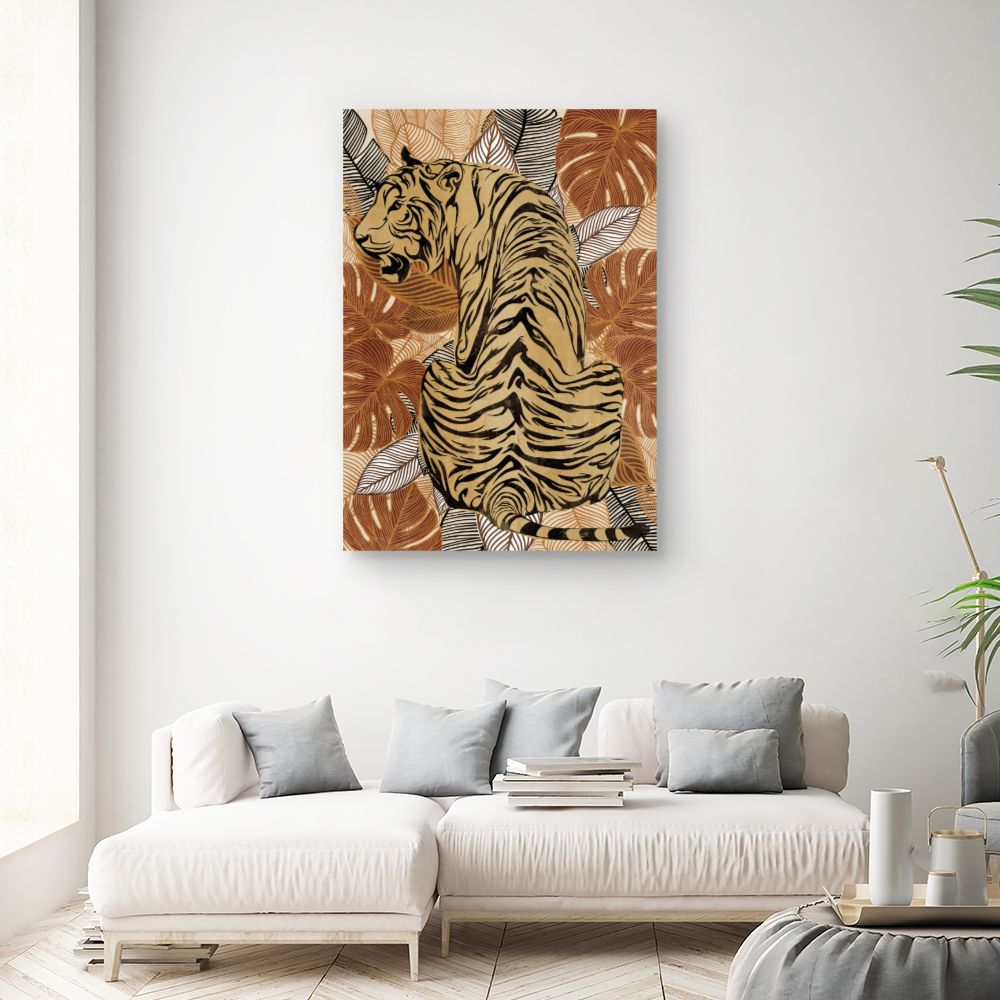 Tableau Tigre majestueux