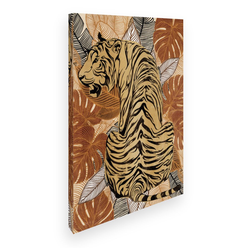 Toile Tigre majestueux