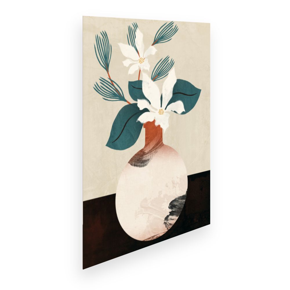 Affiche Élégante fleur vase