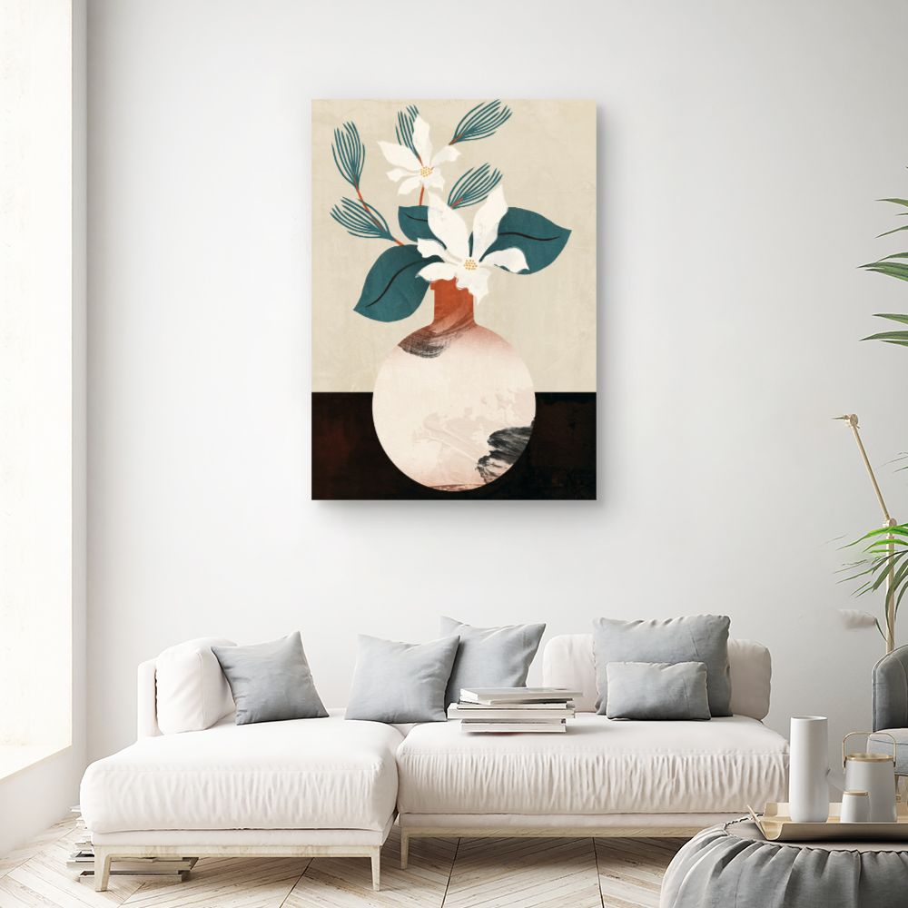 Tableau Vase floral élégant