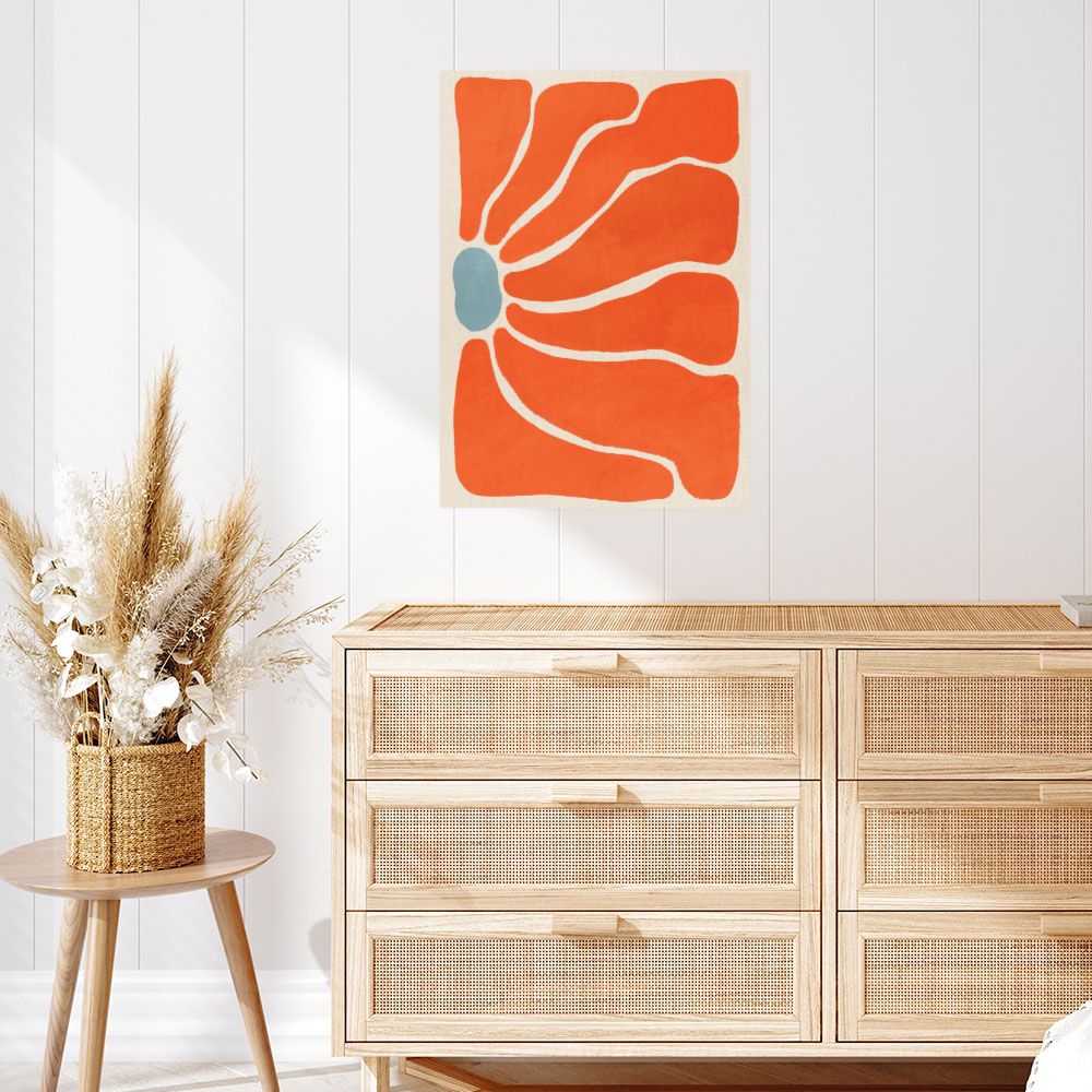 Affiche Éclat solaire moderne