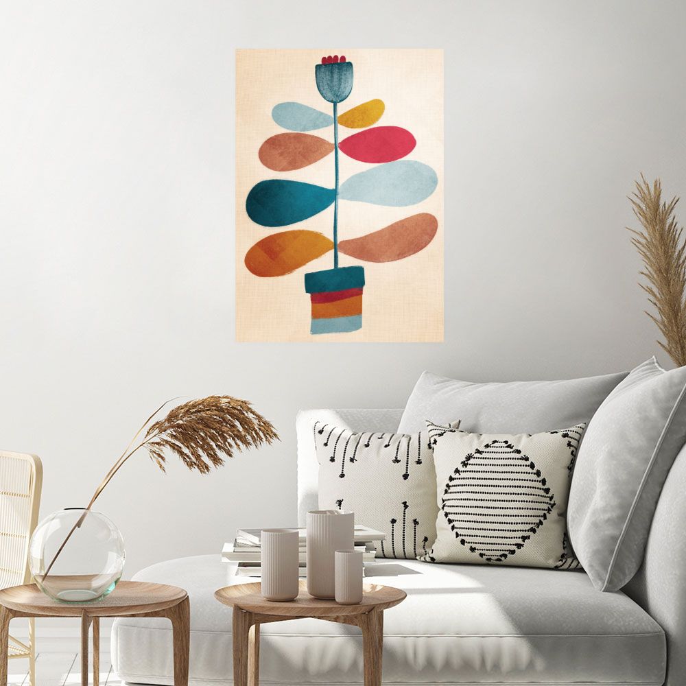 Affiche Fleur moderne
