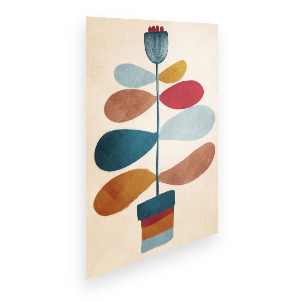 Affiche Fleur moderne