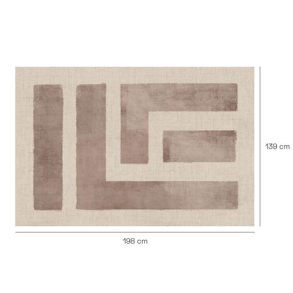 Tapis n°392 Motifs modernes élégants