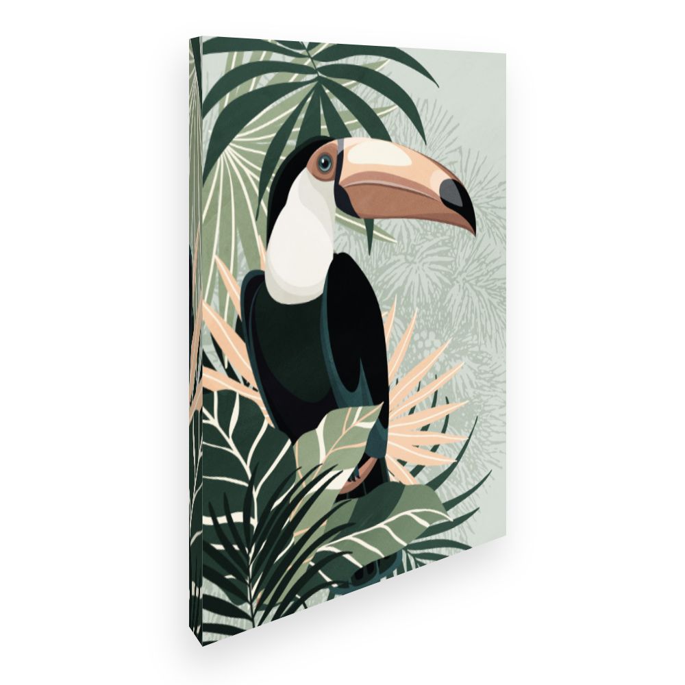 Toile Toucan tropical