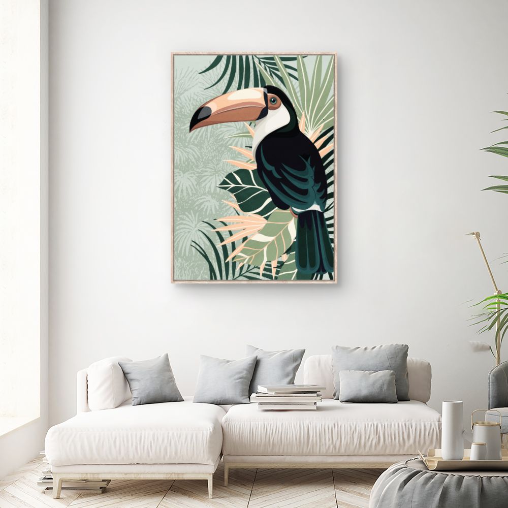 Tableau Toucan exotique