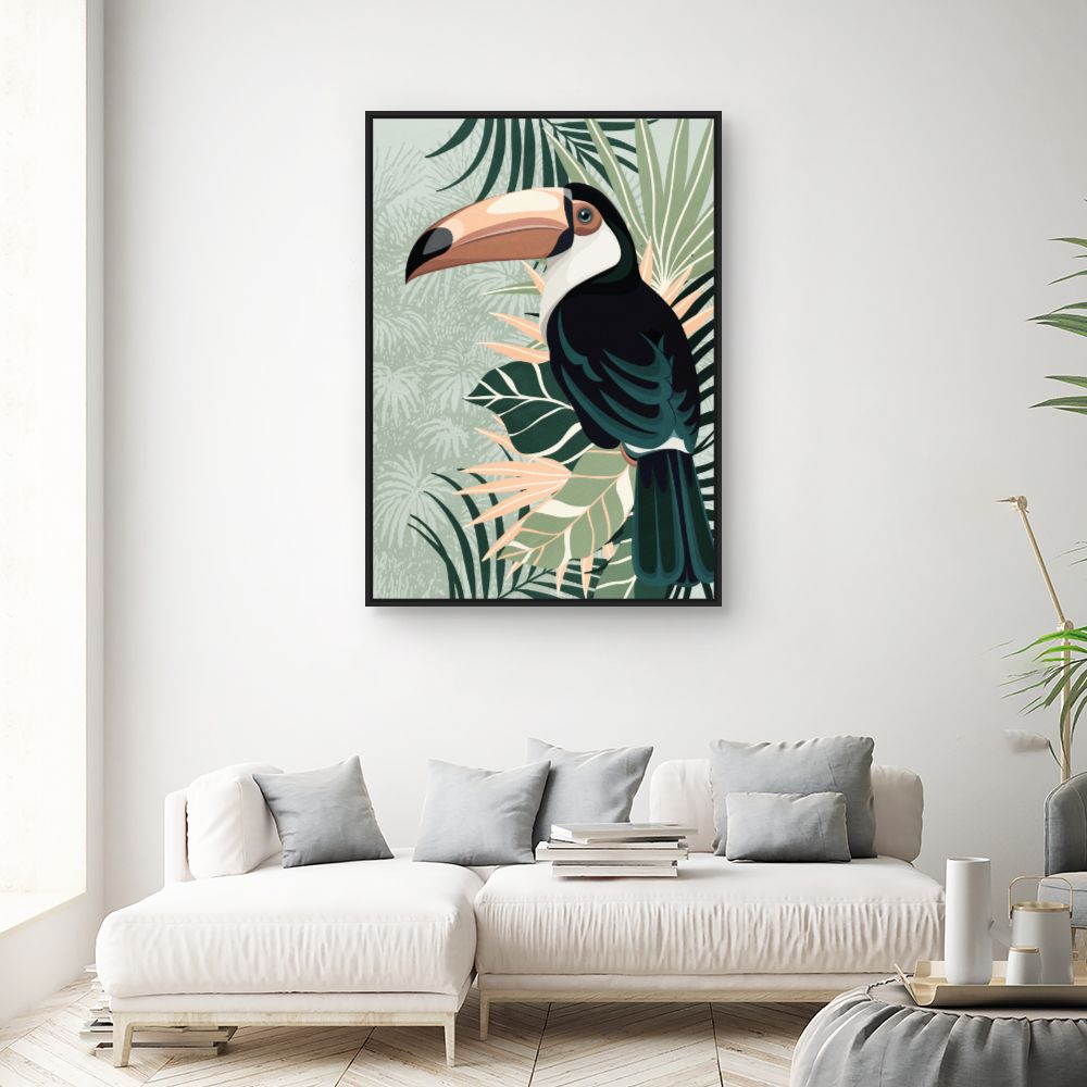 Tableau Toucan exotique