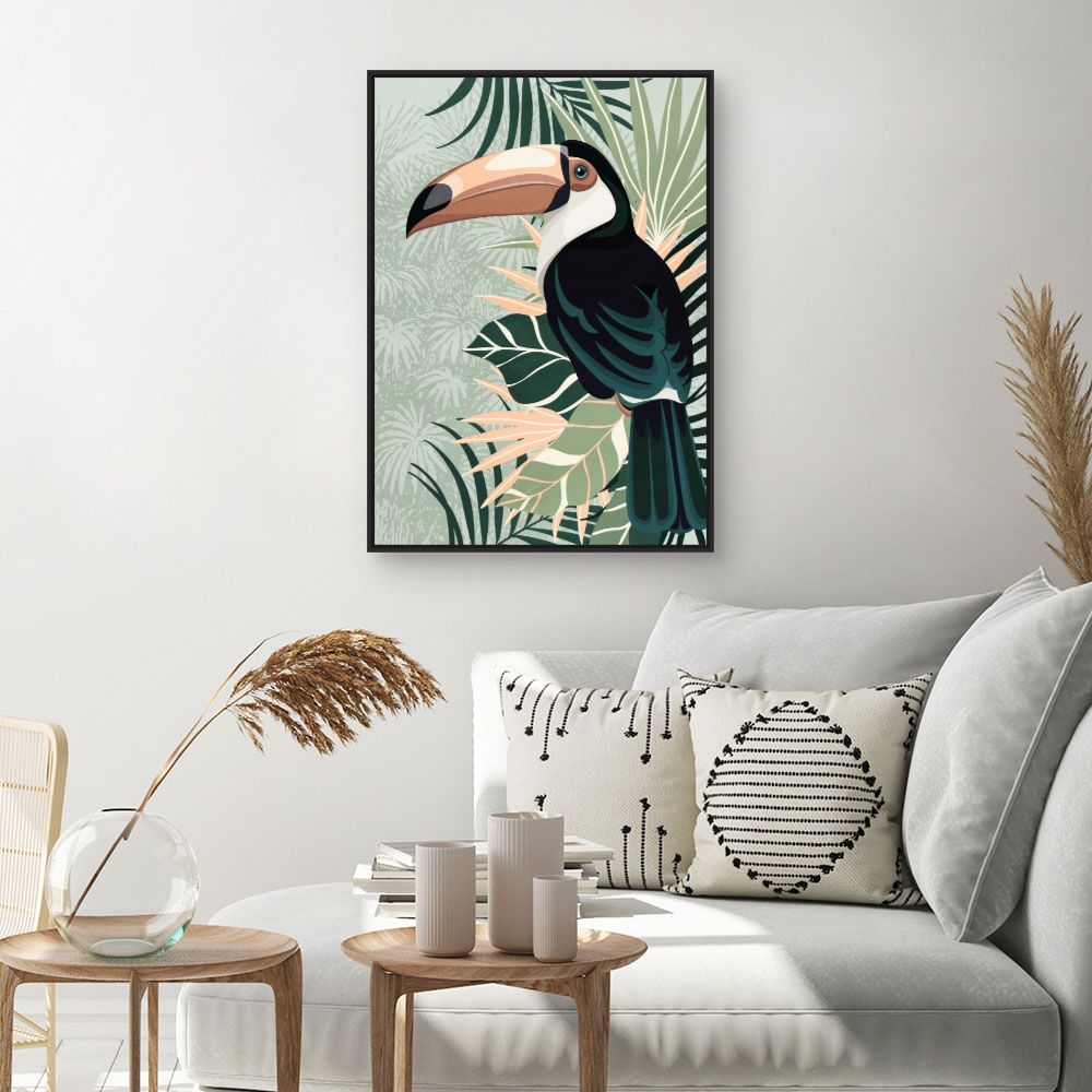 Tableau Toucan exotique