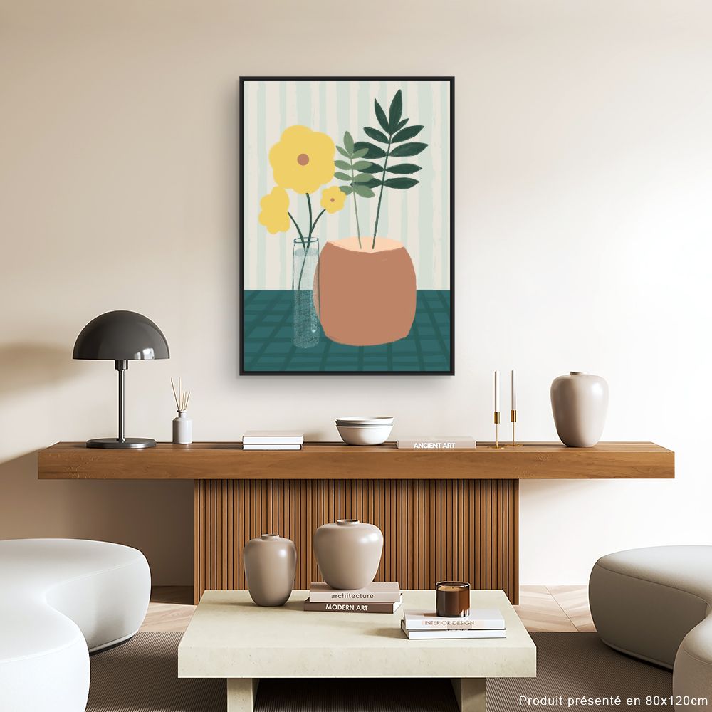 Tableau Fleurs en vase