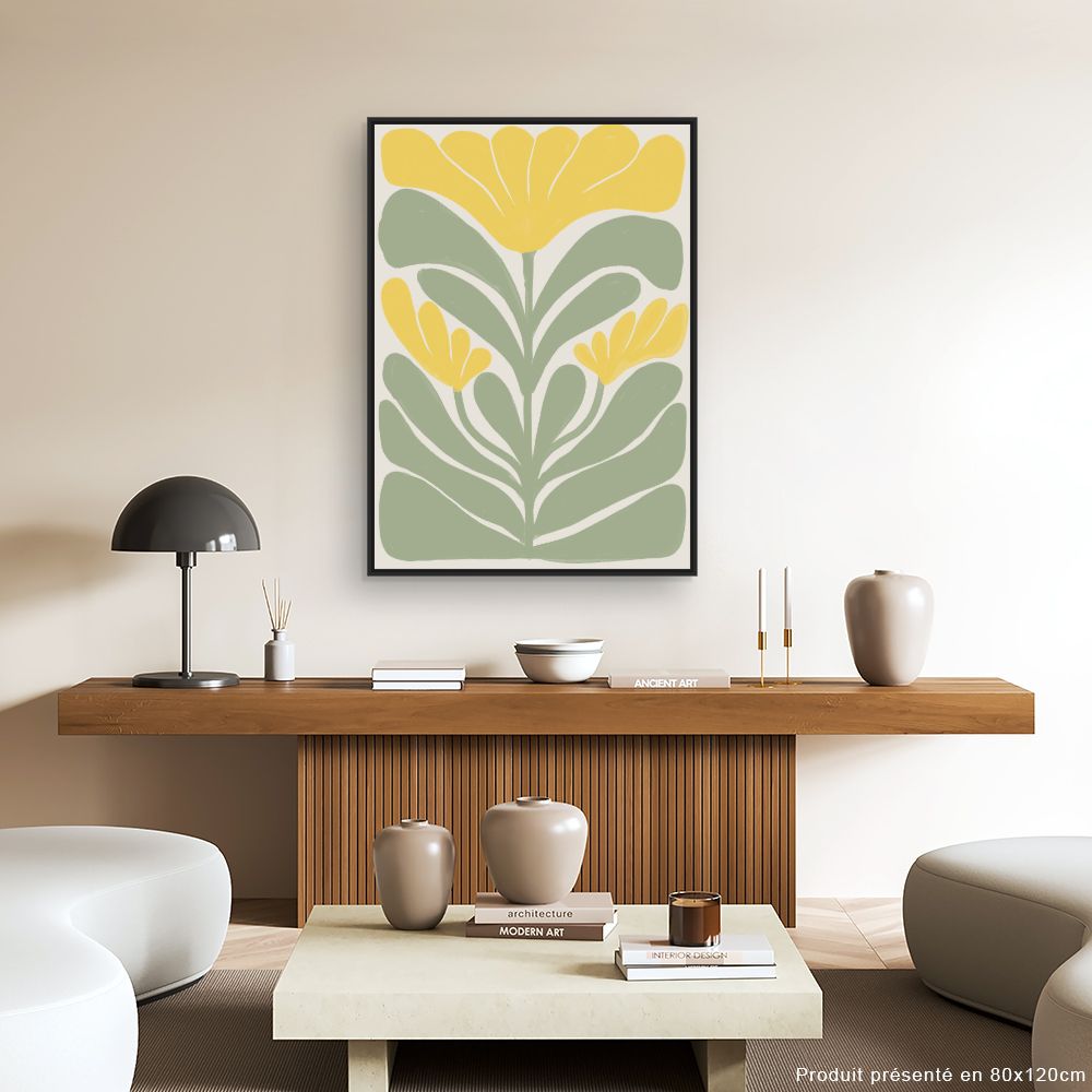 Tableau Fleurs élégantes