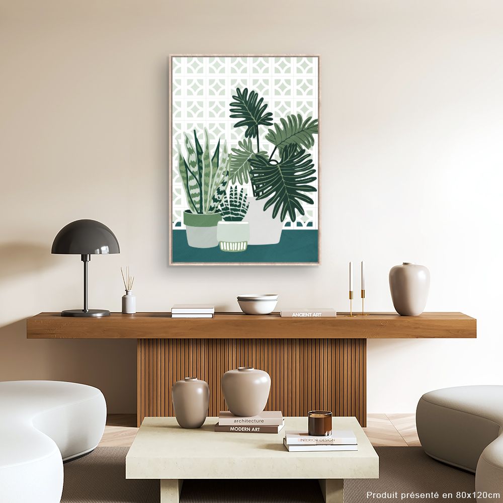 Tableau Feuillage luxuriant