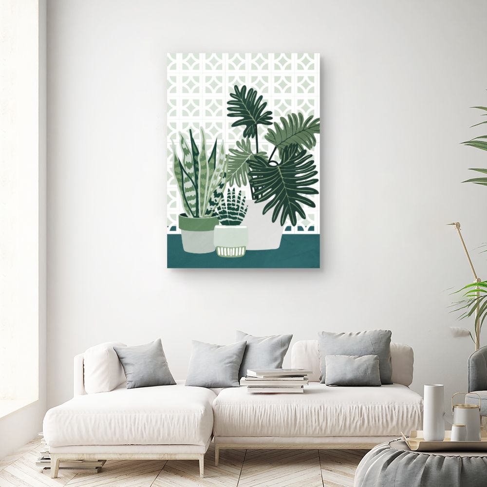 Tableau Feuillage luxuriant