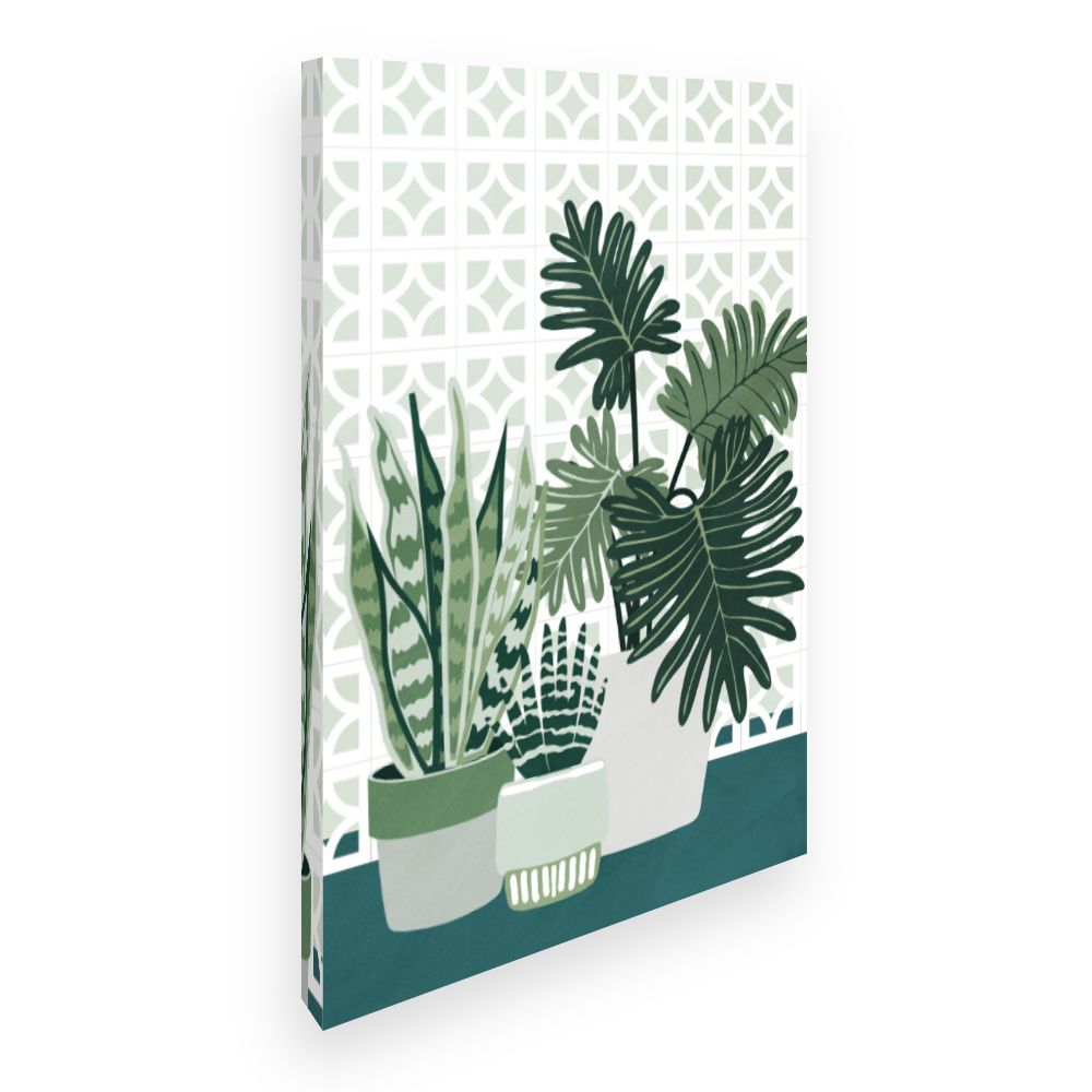 Toile Feuillage luxuriant