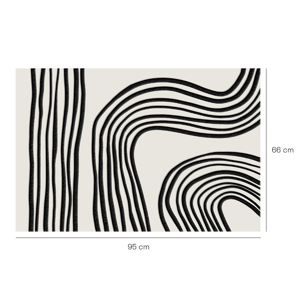 Tapis n°394 Lignes fluides modernes