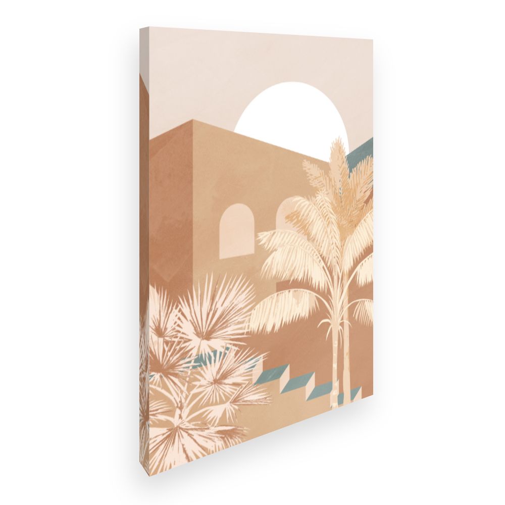 Toile Évasion tropicale