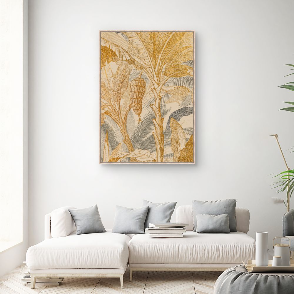 Tableau Feuilles tropicales élégantes
