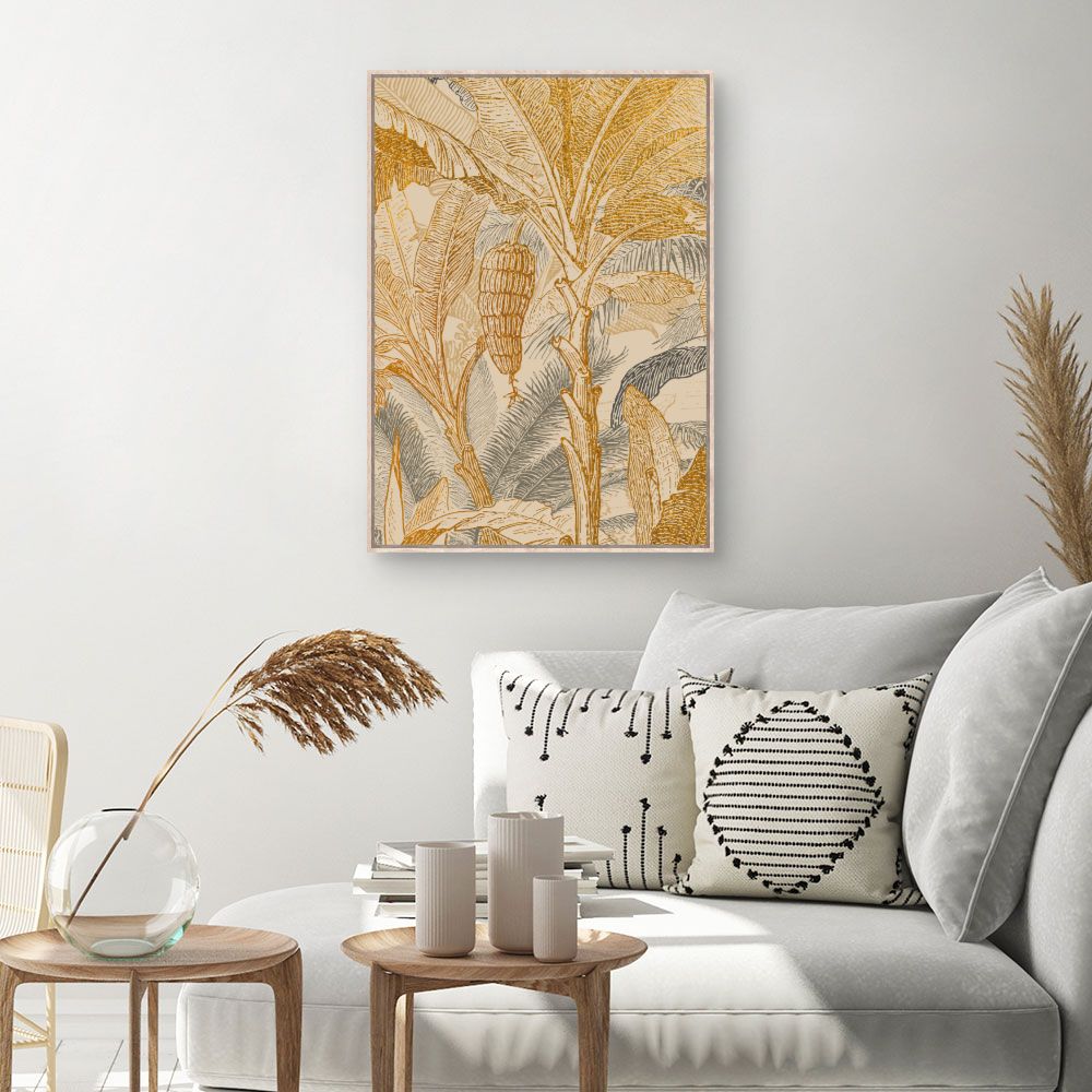 Tableau Feuilles tropicales élégantes