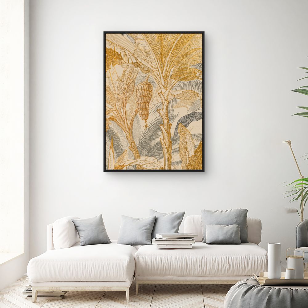 Tableau Feuilles tropicales élégantes
