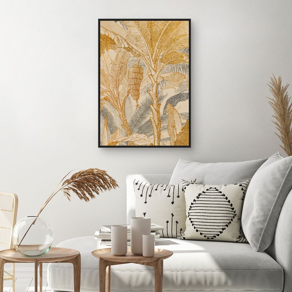 Tableau Feuilles tropicales élégantes