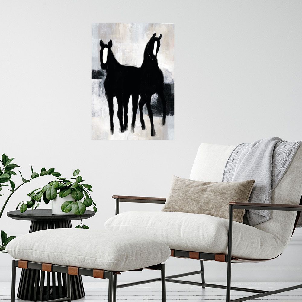 Affiche Chevaux élégants