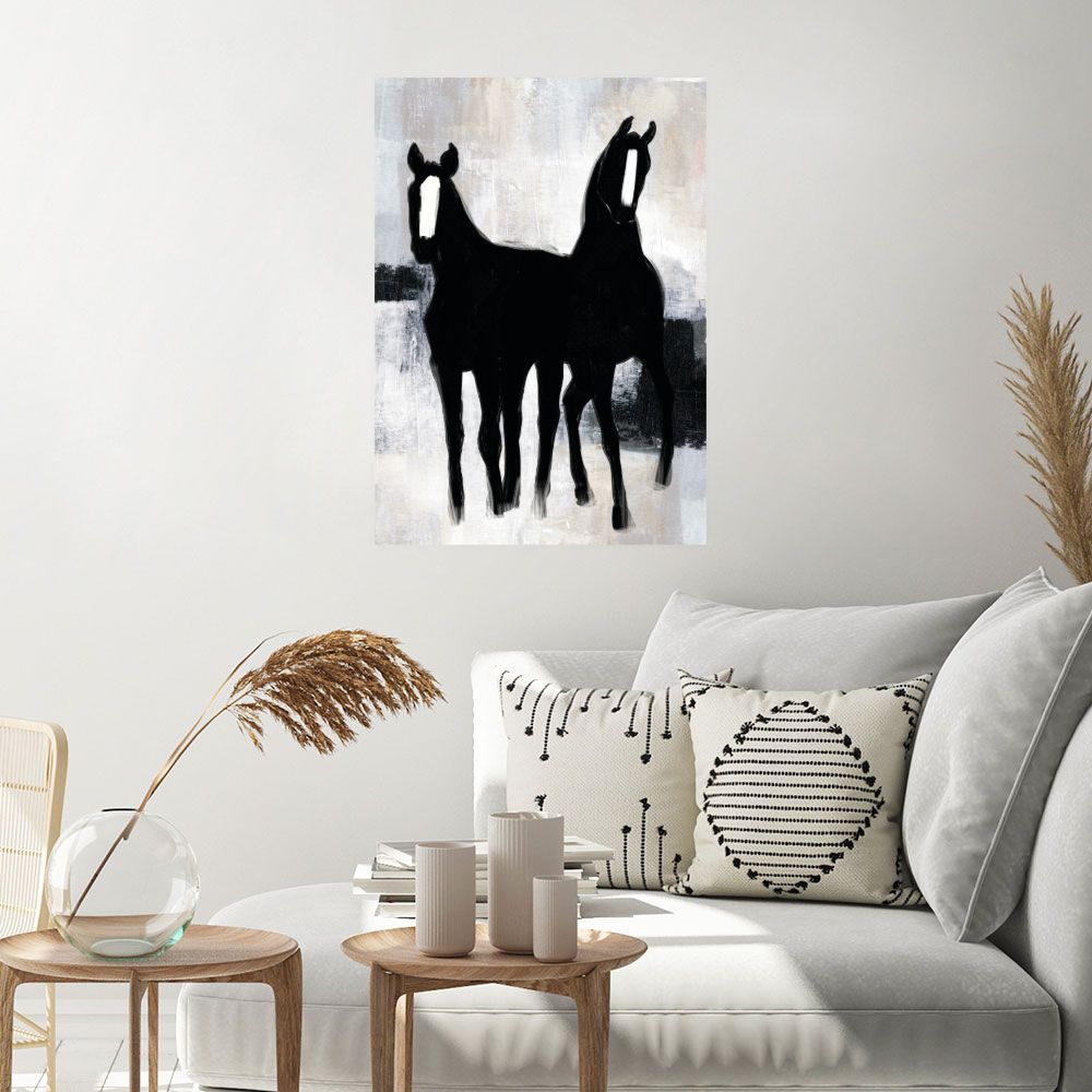 Affiche Chevaux élégants