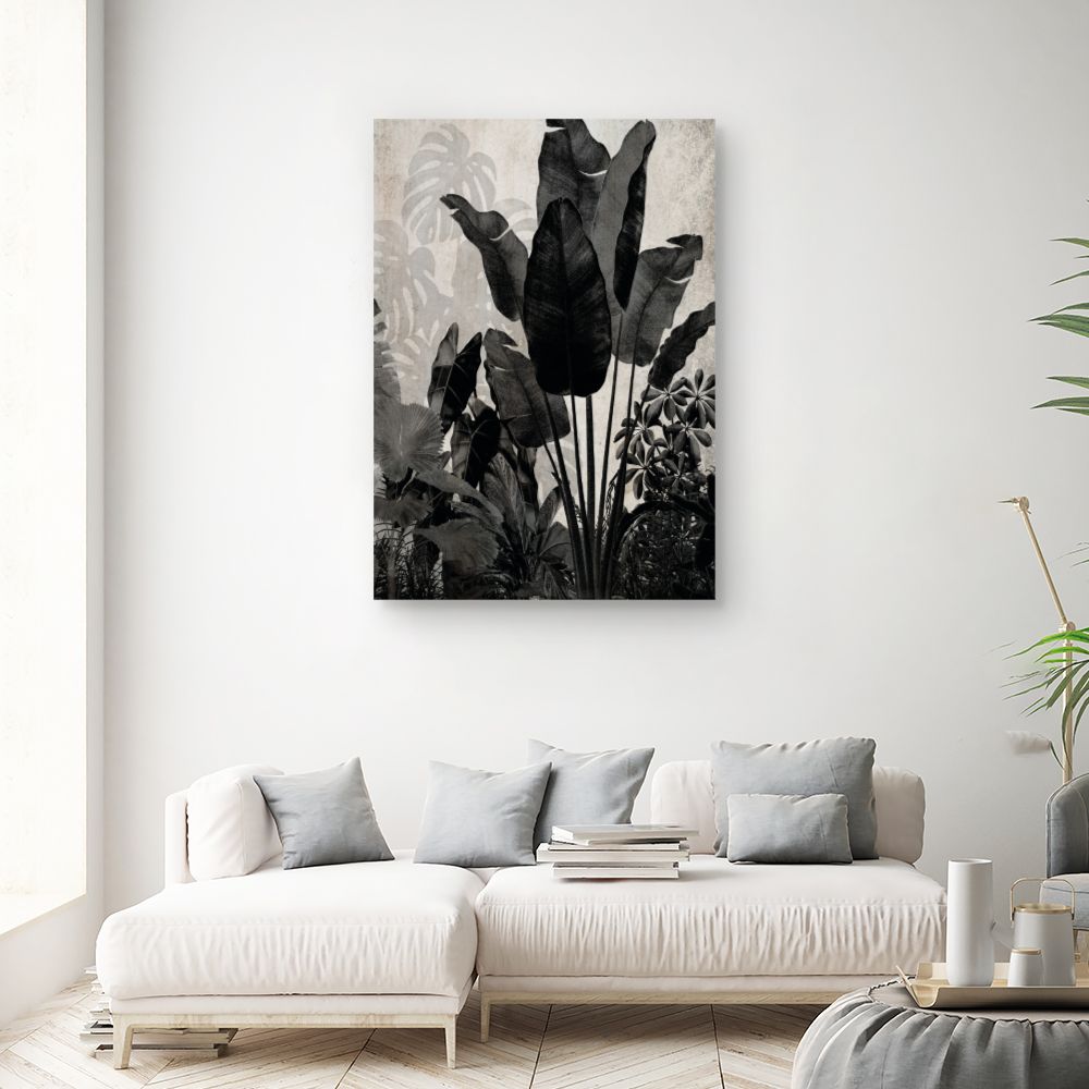 Tableau Feuillage tropical