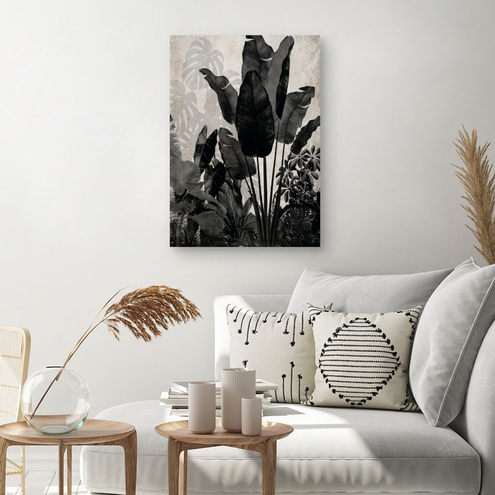 Tableau Feuillage tropical