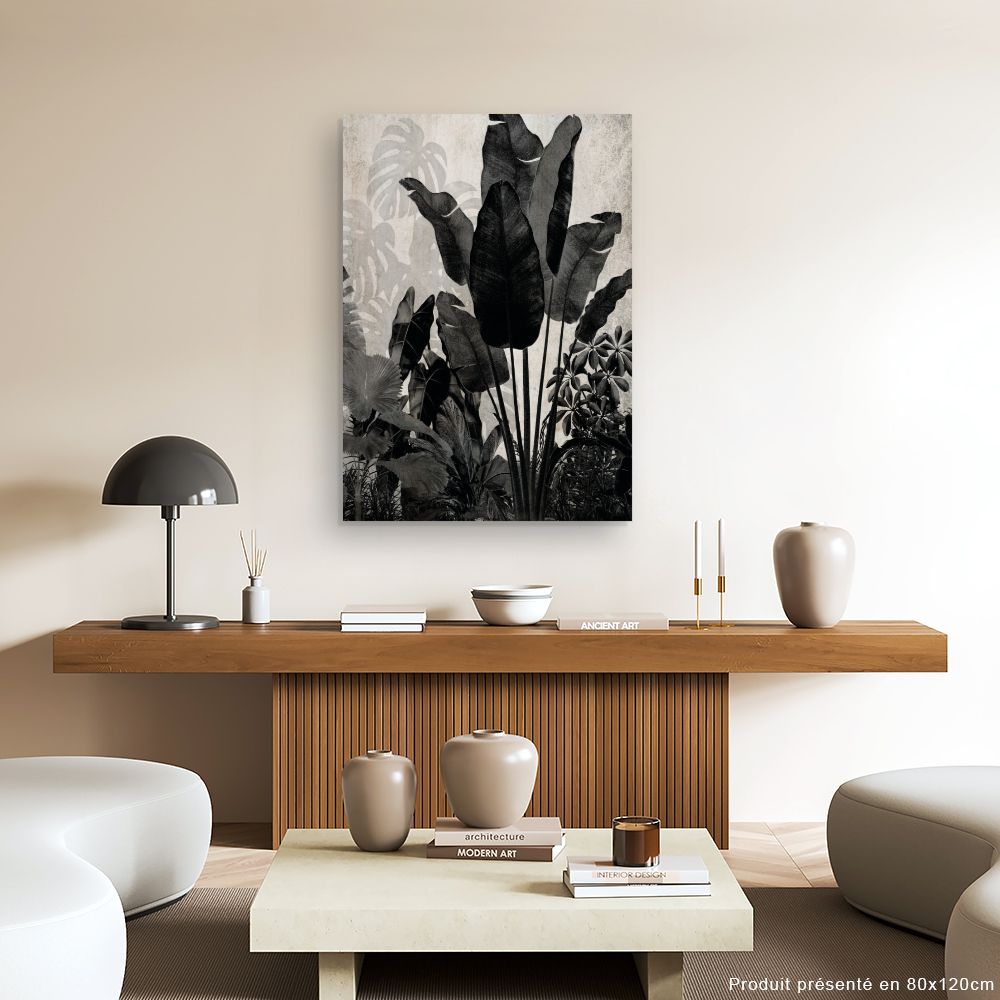 Tableau Feuillage tropical