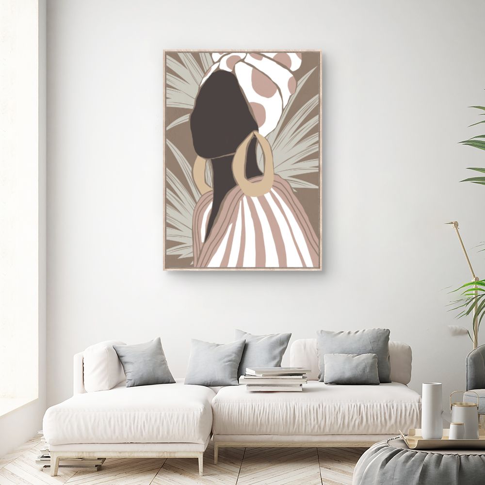 Tableau Silhouette élégante