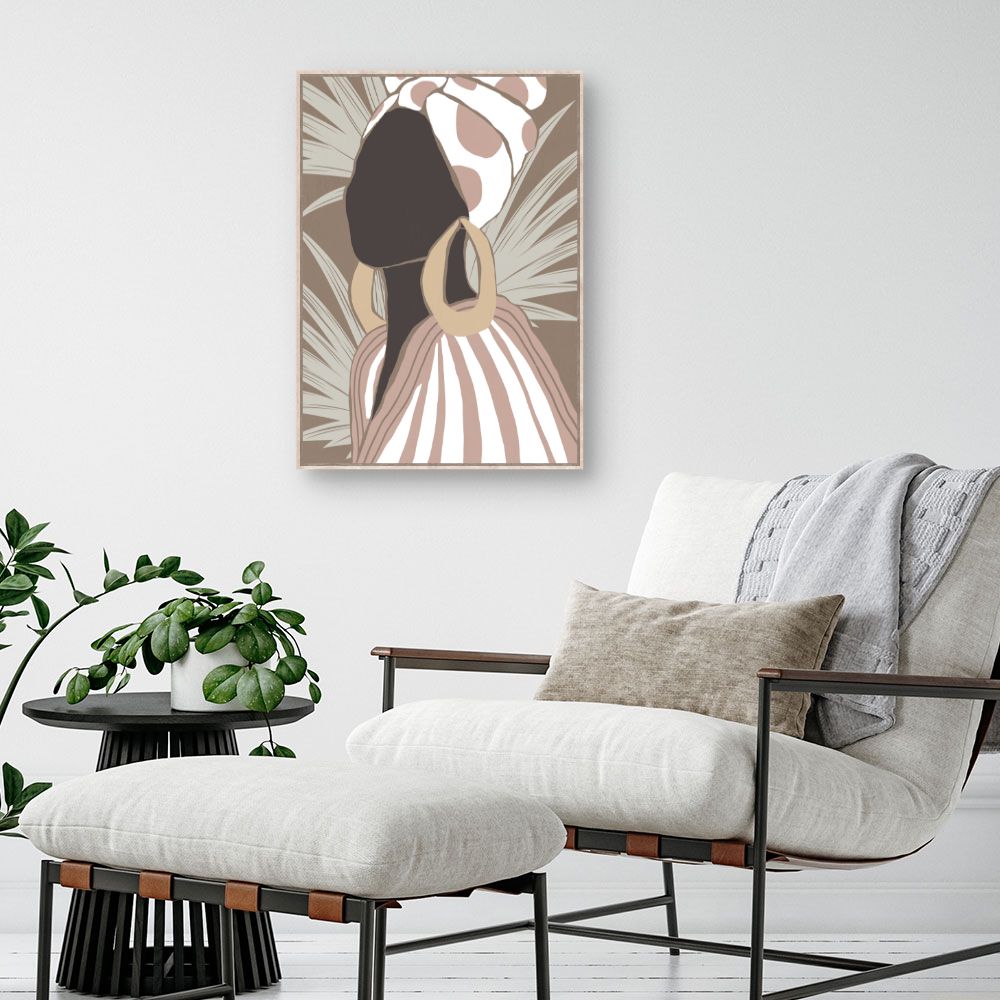 Tableau Silhouette élégante