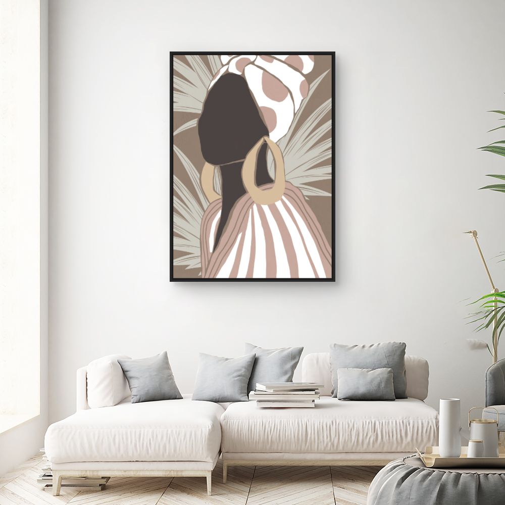 Tableau Silhouette élégante