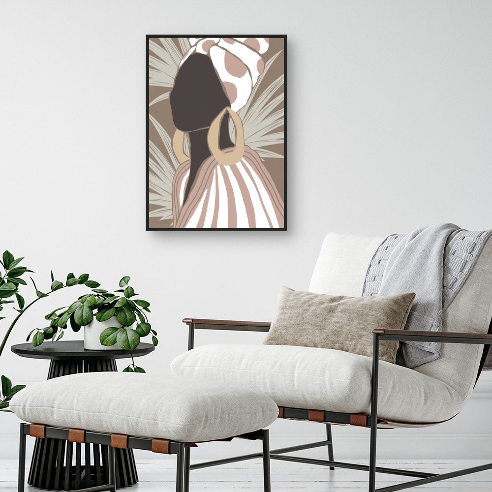 Tableau Silhouette élégante