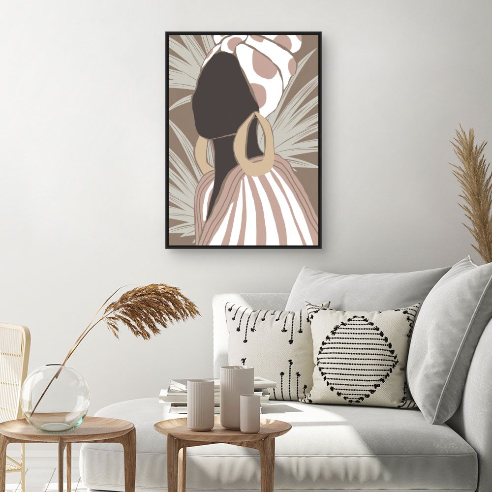 Tableau Silhouette élégante