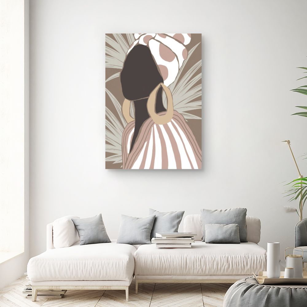 Tableau Silhouette élégante